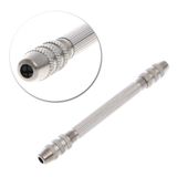 Keahup Çift Uçlu Pin Mengene, Faydalı Çelik Çift Spiral Uç Pin Mengene Maşa Takı El Sanatları Hobi Matkap Aracı