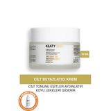 KEATY Pirinç Özlü Cilt Beyazlatıcı Aydınlatıcı Krem Tüm Cilt Tipleri İçin 50 ml Etkili Formül