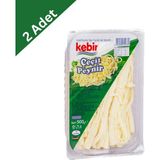 Kebir Tam Yağlı Taze Çeçil Peyniri 180 G x 2 Adet - Taze Süt Lezzeti ve Tel Tel Ayrılan Doku - 1 Adet