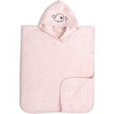 Keby Bebek ve Çocuk Bambu Havlu Panço-Bornoz-Plaj Havlusu - Pembe - 4 - 6 Yaş