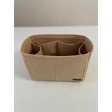 Keçe Love Longchamp Large (L) Suluklu Çanta İçi Düzenleyici, Çanta İçi Organizer - Bej