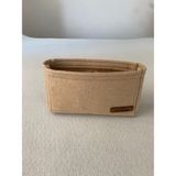Keçe Love Longchamp Mini Pouch Çanta içi Düzenleyici, Çanta içi Organizer - Bej