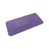 Keçe Masa Üstü Mouse Pad ve Bilgisayar Düzenleyici 70X32 cm – Antibakteriyel Mat, Doğal Keçe Mat, Masa Koruyucu Altlık, Ofis ve Ev Için Minimalist Tasarım (Açık Mor) - standart