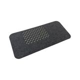 Keçe Masa Üstü Mouse Pad ve Bilgisayar Düzenleyici 70X32 cm – Antibakteriyel Mat, Doğal Keçe Mat, Masa Koruyucu Altlık, Ofis ve Ev Için Minimalist Tasarım (Koyu Gri) - standart