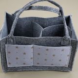 Keçe Organizer Çanta - Koyu Gri