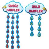 Keçe Ünlü ve Ünsüz Küçük Harfler Panosu