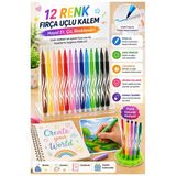 Keçeli Kalem 12 Renk 1 Paket Maped 12 Li Keçeli Kalem Canlı Renkler Standlı İnnovation Jungle Color Peps Yıkanabilir