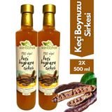 Keçi Boynuzu Sirkesi 500 ml 2'li Paket - Organik Doğal Fermente