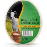 Keçi Sütü Özlü Süngerli Sabun Banyo Duş Sabunu 120 G