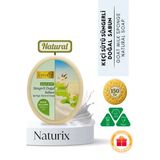 Keçi Sütü Süngerli Sabun 150 Gr - Peeling Etkili, Kurutucu, Yenileyici