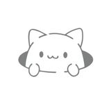 Kedi Araba Stickeri 17X17 Cm Gri