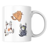 Kedi Baskılı Kupa Bardak Komik Desenli Hediyelik Kahve Çay Kupası