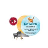 Kedi Caydırıcı Eğitim Bandı, Mobilyalar Için Tırmalamaya Karşı Önleyici, %100 Şeffaf10 Cm X 10 Mt
