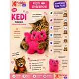 KEDİ (çıngıraklı,MATATABİ li,pelüş oyuncak)
