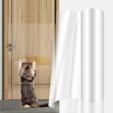 Kedi Çizilmeye Dayanıklı Mobilya Koruyucu, Şeffaf, Ağır İş, Kedi Pençelerinden Korunmak için Esnek Kanepe Koruması, Mobilya, Pencere, Yatak ve Köşeler için Kedi Mobilya Koruması - 50 Bükümlü Pimli