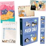 Kedi Dili - Özel Set - Aşı Takip Kartı - Kartpostal ve Ayraç İlaveli