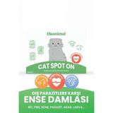 Kedi Dış Parazit Ense Deri Damlası | Bit, Pire ve Kene Karşıtı Doğal Koruma Damlası 5x1 ml