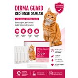 Kedi Dış Parazit Ense Deri Damlası Pire Bit Kene Deri Bakımı Için Bitkisel Damla 5X1 Ml
