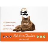 Kedi Dış Parazt Damlası Pire Bit Kene Kovucu Bitkisel Damla 5x1 ml