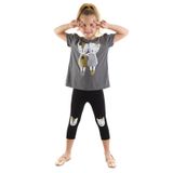 Kedi Dostlar Kız Çocuk T-Shirt Tayt Takım