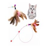Kedi Eğitim Ve Oyun Oltası Tüylü (90 Cm)