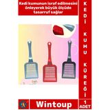 #Kedi Evcil Hayvan Pet Dayanıklı Plastik Ergonomik Geniş Delikli Hijyenik Topaklanan Pratik Kedi Kumu Küreği