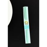 Kedi Figürlü Metal Chopstick Yeşil