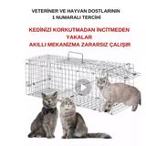 Kedi Kapanı Kedi Canlı Yakalama Zararsız Kedi Tuzağı Kedi Canlı Yakalama Kedi Kafesi