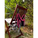 Kedi Köpek Bakım Hamağı+2 Li S Çelik Kanca - XS - Siyah