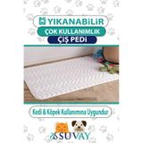 Kedi Köpek Çiş Pedi Sıvı Geçirmez Yıkanabilir Emici 45x60 Cm