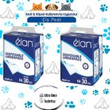 Kedi Köpek Çiş Pedi Ultra Emici 60cmx90cm 60 Adet