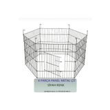 KEDİ KÖPEK EVİ KÖPEK KEDI TAVSAN Çiti Kafesi 63cm X 48cm - 6 Parça Panel Çit- Siyah Renk