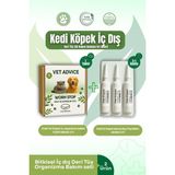 Kedi Köpek Iç Dış Tüy Ve Deri Bakım Damla Tablet 2'Li Avantajlı Paket %100 Bitkisel Içerik (Parazit)