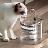 Kedi Köpek Şeffaf Musluk Tipi- Sessiz Otomatik Su Pınarı 1.8 Lt Kapasiteli