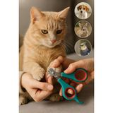 Kedi Köpek Tavşan Kuş Tırnak Makası Paslanmaz Çelik Ergonomik Sap Kaymaz Güvenli Kullanım
