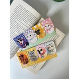Kedi / Köpek Temalı Kitap Ayracı - 8 Adet
