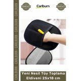 Kedi Köpek Tüy Temizleme Aparatı Mikrofiber Kumaş Yeni Nesil Tüy Toplama Eldiveni 25X18 Cm