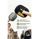 Kedi Köpek Tüy Toplama Eldiveni - Mobilya Ve Kıyafet Tüy Temizleme Aparatı Pratik Tüy Toplayıcı VYH-2084Y
