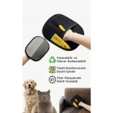 Kedi Köpek Tüy Toplama Eldiveni - Mobilya Ve Kıyafet Tüy Temizleme Aparatı Pratik Tüy Toplayıcı