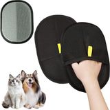Kedi Köpek Tüy Toplayıcı Çift Taraflı Statik Temizlik Eldiveni | Giysi, Halı, Koltuk ve Mobilya için Tüy Temizleme Eldiveni | Dayanıklı, Ergonomik, Kolay Kullanım (Standart, Adet, 1)