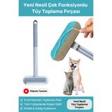Kedi Köpek Tüy Toplayıcı ve Temizleme Fırçası | Çok Fonksiyonlu Evcil Hayvan Koltuk Halı Kıyafet Kıl Tüy Alma Aparatı | Pratik Kedi Tüyü Süpürgesi ve Kazıyıcı Rulo