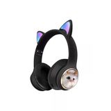 Kedi Kulaklık Bluetooh Kablosuz Kız Ve Erkek Çocuklar İçin Hediye Önerisi Renkli Kedi Kulaklıklar