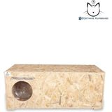 Kedi Kulübesi - Ahşap Kedi Yuvası - Kedi Evi 90X35X40