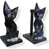 Kedi Model Rulo Peçetelik - 001-Renkli