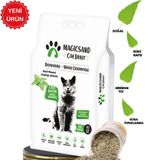 Kedi Nanesi (Catnip) Kokulu Bentonit Kedi Kumu 20 Lt. (ince Taneli)
