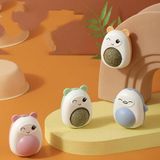 Kedi Nanesi Oyuncağı, Yapışkanlı Catnip Topu Ile, Çiğneme ve Stres Azaltıcı, Diş Sağlığı Destekli Doğal Kedi Otu (Tavşancık) - Çok Renkli