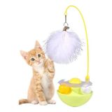 Kedi Otlu Hacı Yatmaz Kedi Oyuncağı Hareketli Devrilmez Peluş Tüylü Zilli Kedi Oyun Topu Oyuncak