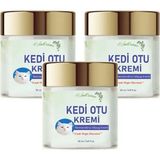 Kedi Otu Kremi 50 ml 3 Adet Kafur Ağacı Yağı Içerikli Krem - 1Paket