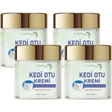 Kedi Otu Kremi 50 ml 4 Adet Kafur Ağacı Yağı Içerikli Krem - 1li