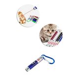 Kedi Oyun Lazeri 3 Fonksiyonlu Pil Hediyeli Kaliteli Karabinalı Anahtarlığı